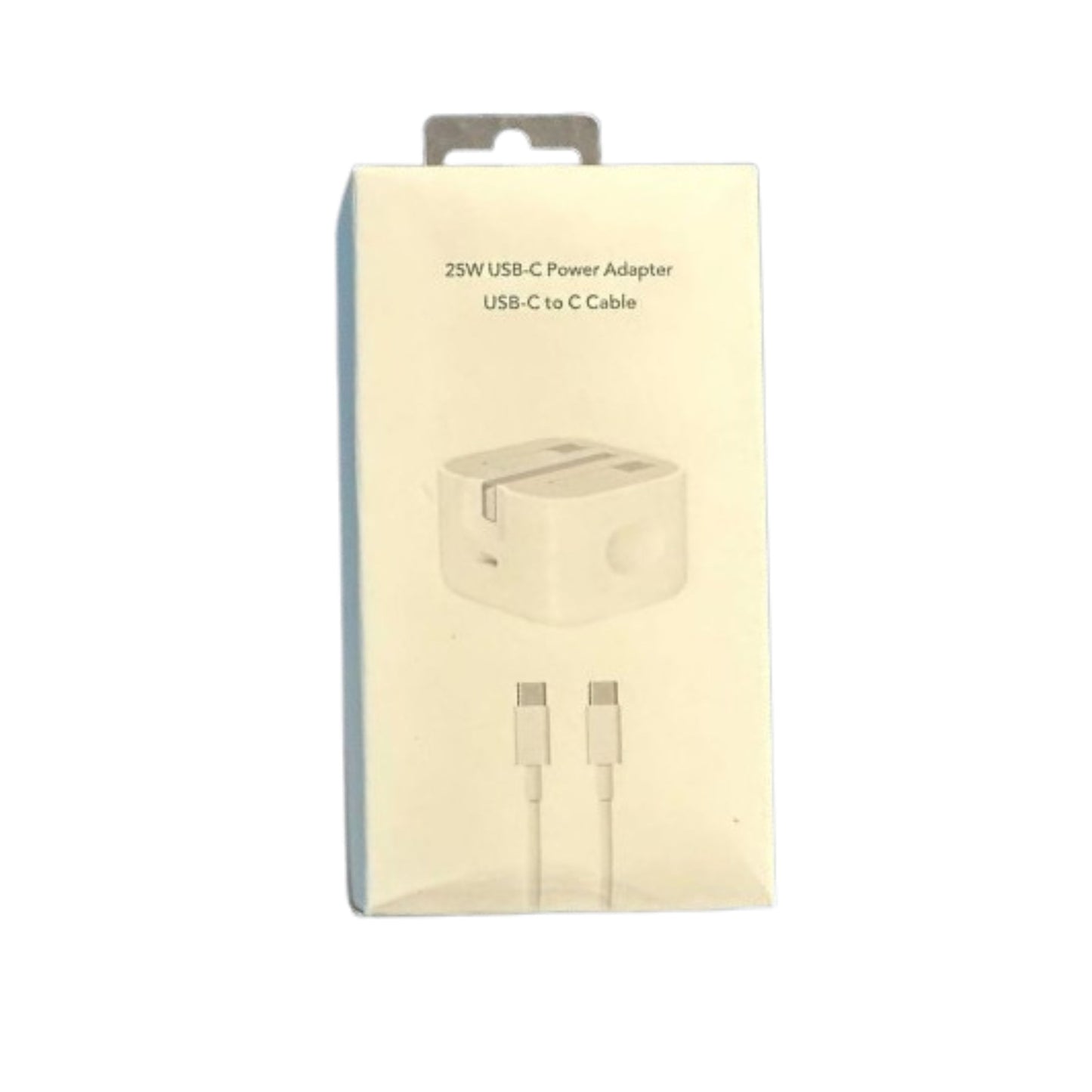 25W USB-C Power Adapter with USB-C to USB-C Cable β Fast Charging