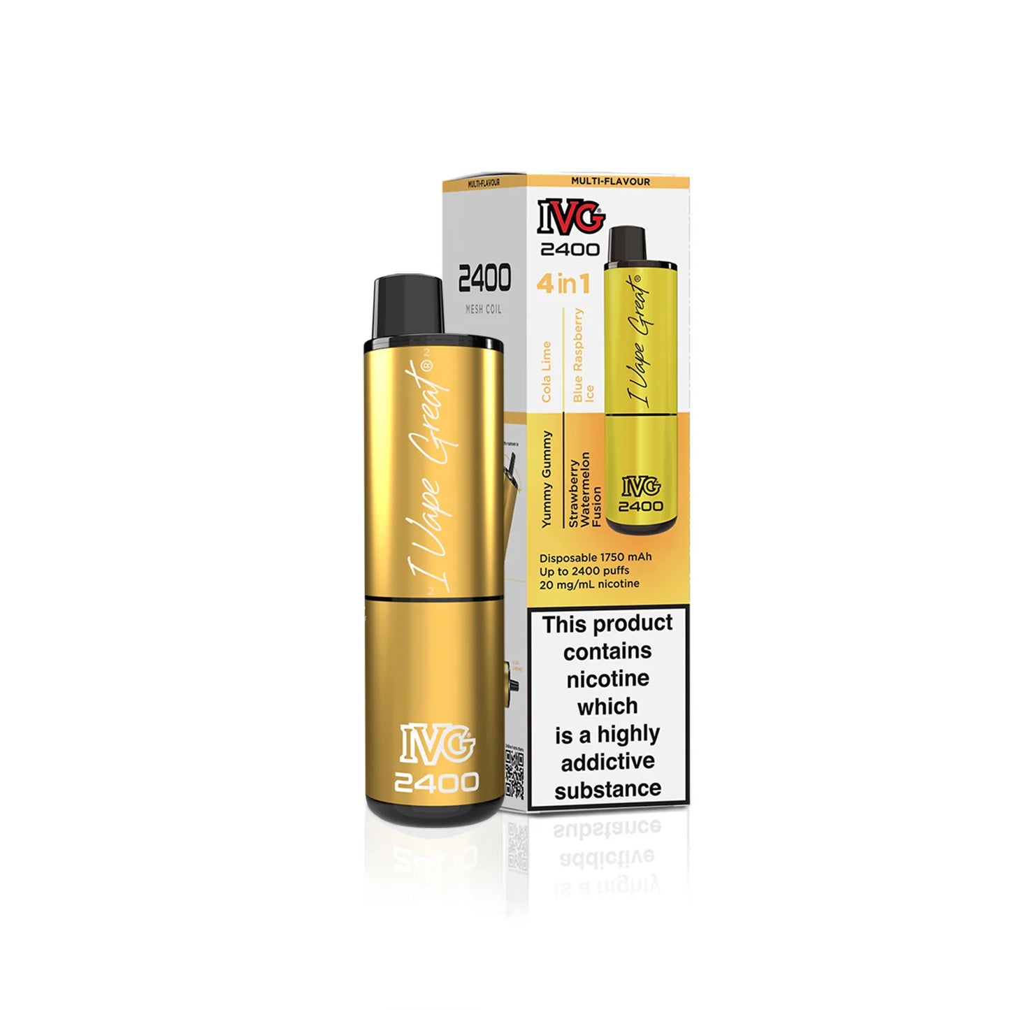 IVG 2400 4 IN 1 MULTI FLAVOUR SUMMER EDITION