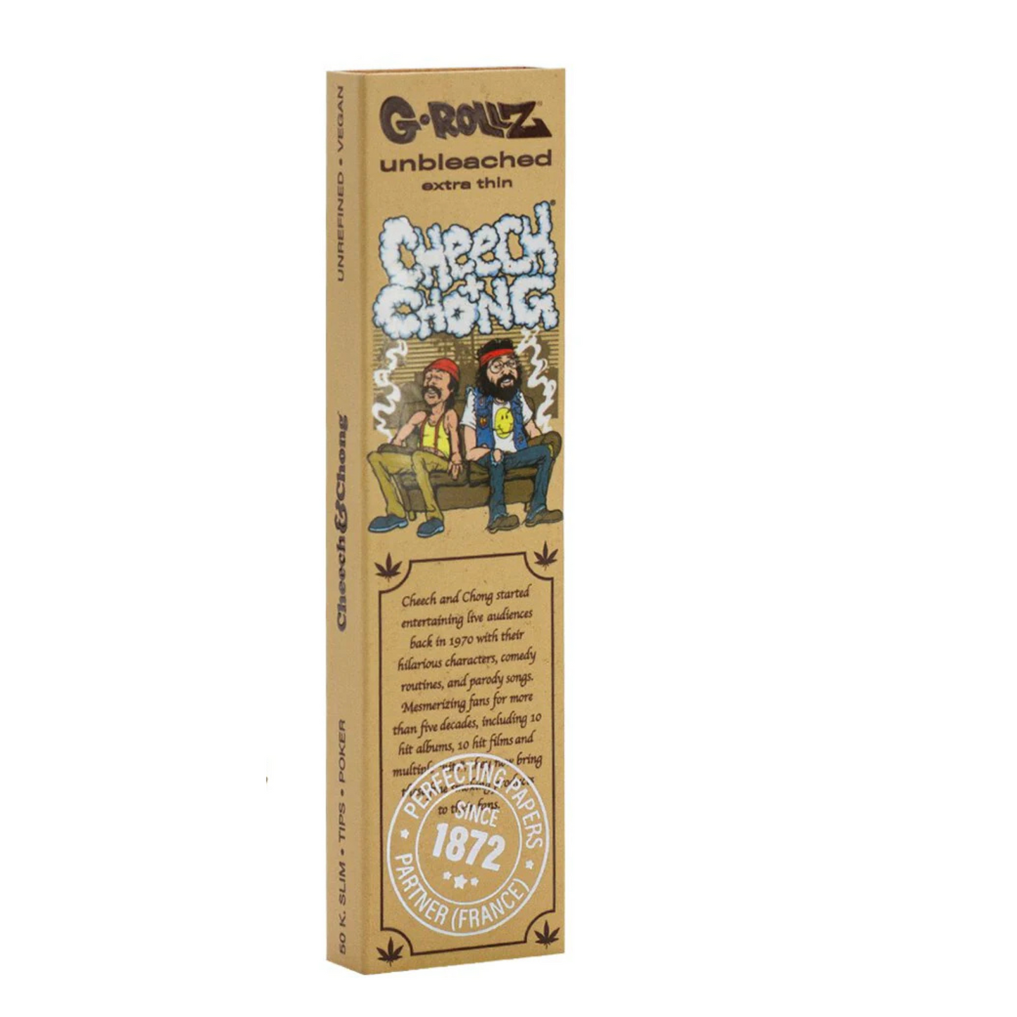 G-Rollz Cheech & Chong Unbleached Rolling Papers