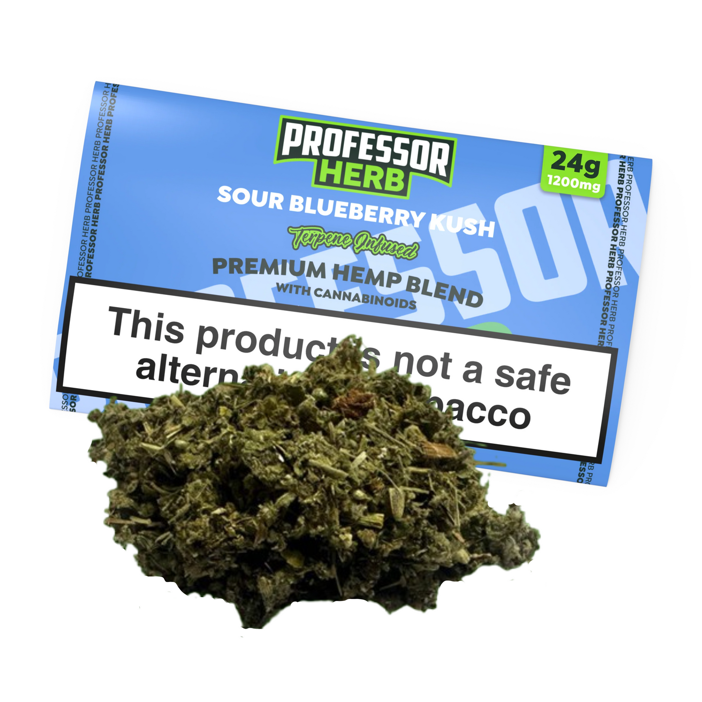 Professor Herb Premium Hemp Blend (24g) - Sour Blueberry Kush