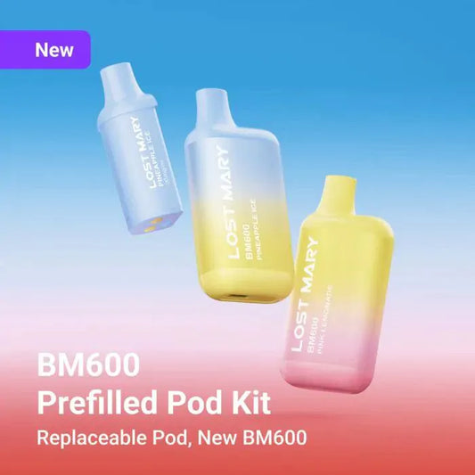 Lost Mary BM600 Prefilled Pod Kit - 20mg-Strawberry Kiwi