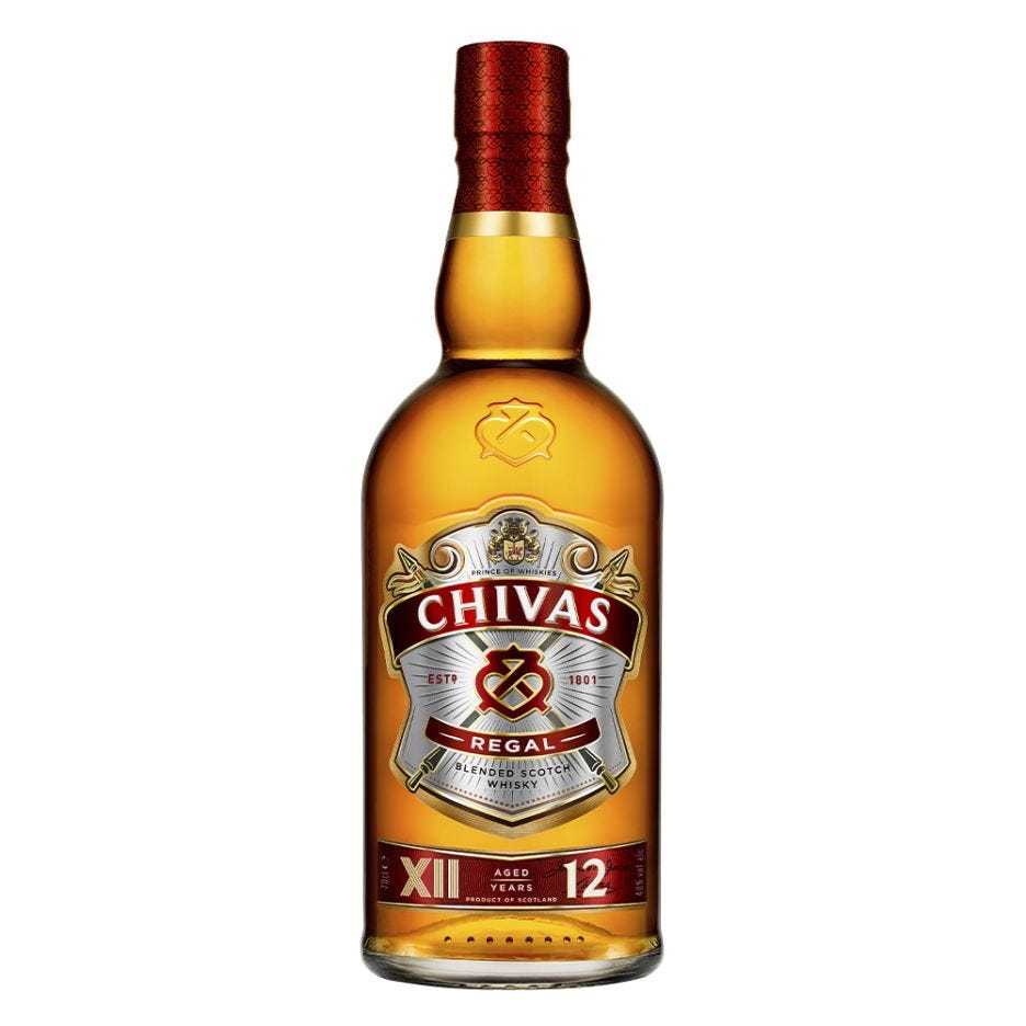 Chivas Regal 12 Year Blended Scotch Whisky 70cl