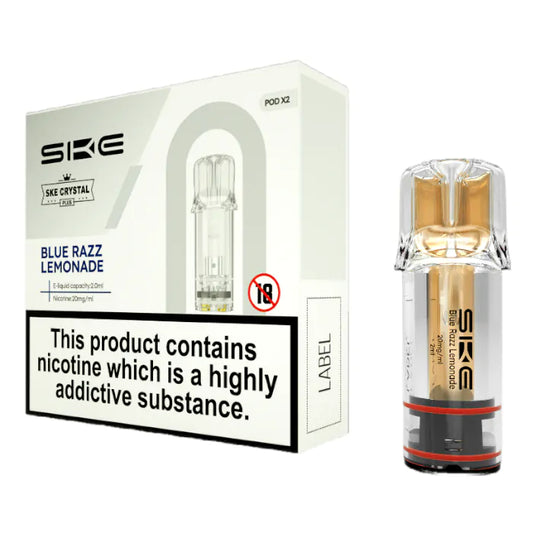SKE Crystal PLUS Prefilled Pods - Blue Razz Lemonade - 2PK