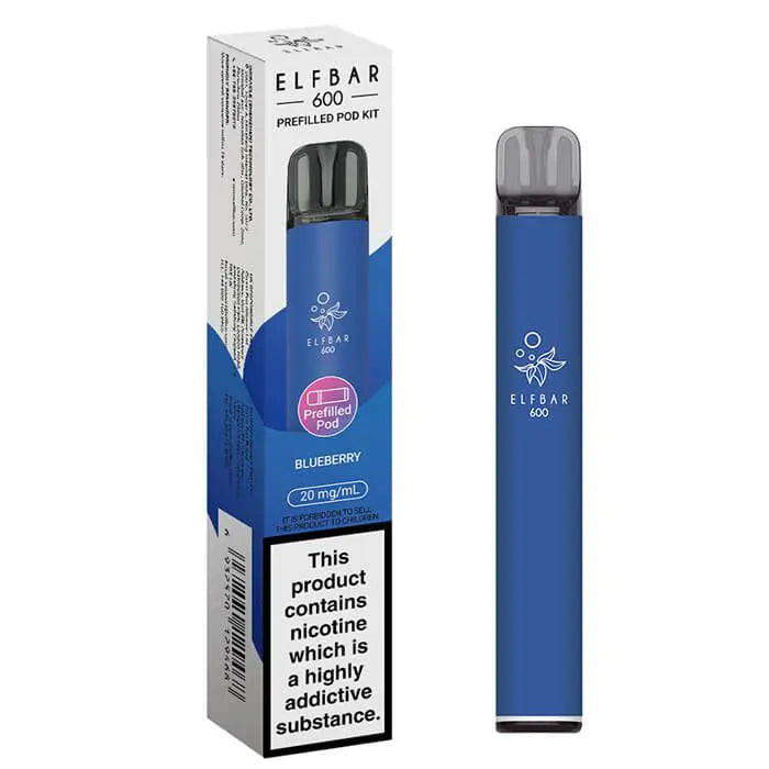 Elfbar 600 Prefilled Pod Kit-Blueberry