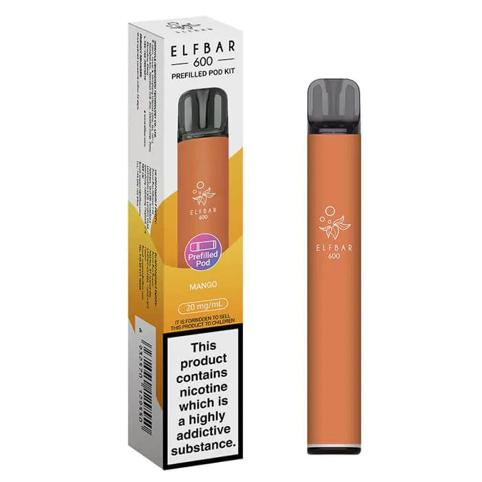 Elfbar 600 Prefilled Pod Kit-Mango