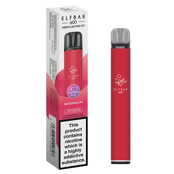Elfbar 600 Prefilled Pod Kit-Watermelon