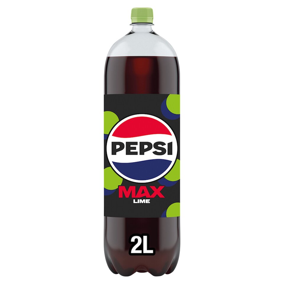 Pepsi Max Lime No Sugar Cola Bottle 2L