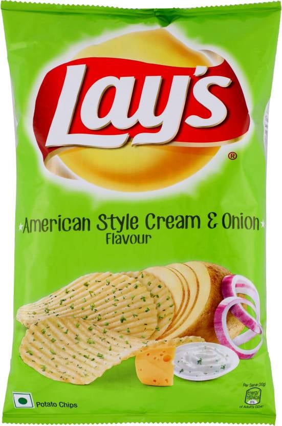 LAYS AMERICAN STYLE CREAM AND ONION