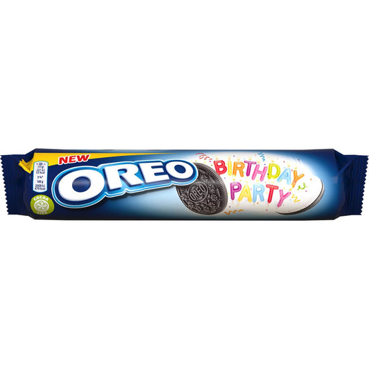 Oreo Birthday Party Sandwich Biscuits 154g