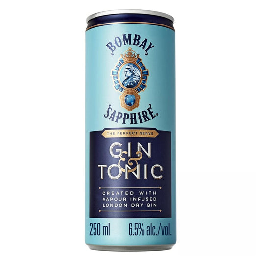 Bombay Sapphire Gin & Tonic 250ml