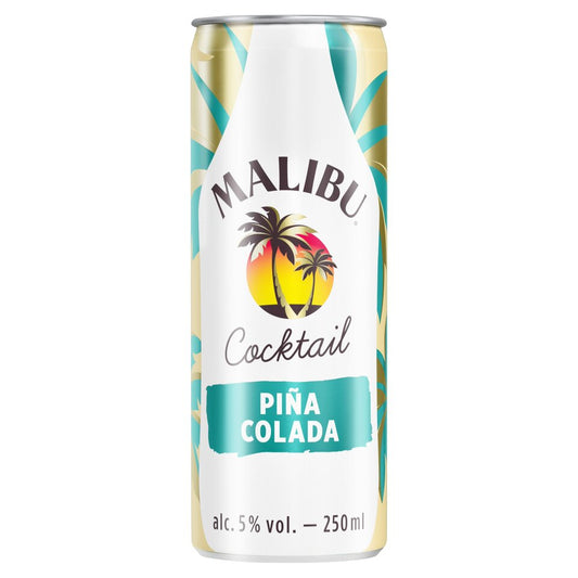 Malibu Piña Colada Still Pre-Mixed Drink 250ml