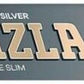 RIZLA KING SIZE SLIM SILVER ROLLING PAPER FULL BOX OF 50 BOOKLETS