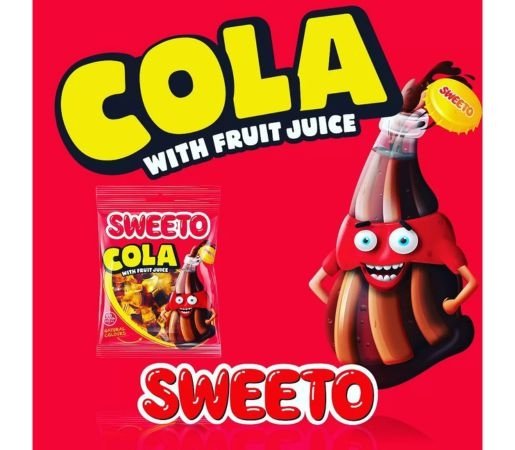 Sweeto Jelly Cola Bottles