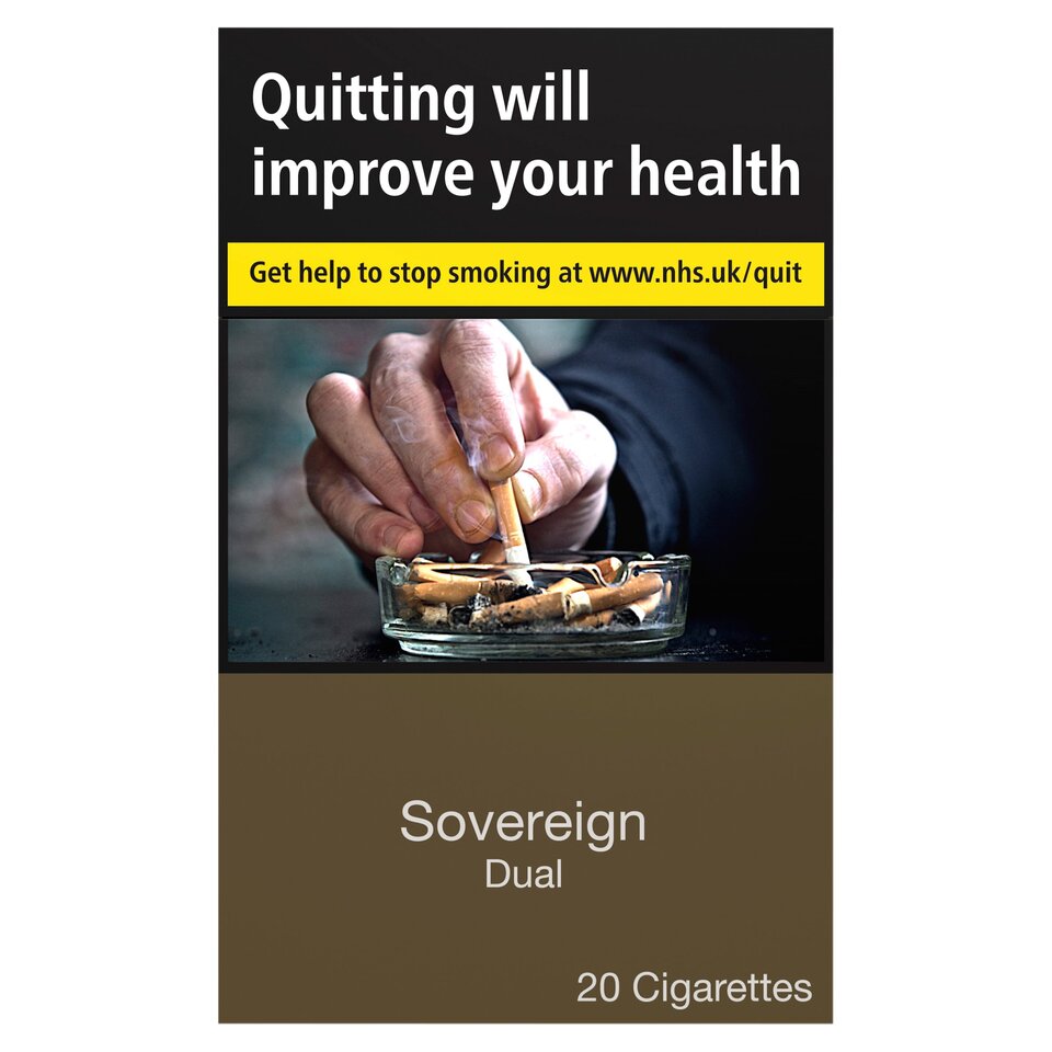 Sovereign Dual 20 Cigarettes Pack