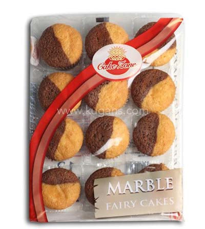 CAKE ZONE MARBLE FAIRY CAKES