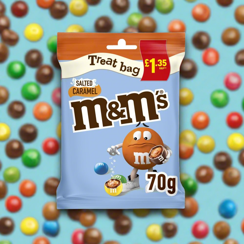 Treat Bag M&M's Salted Caramel 70g