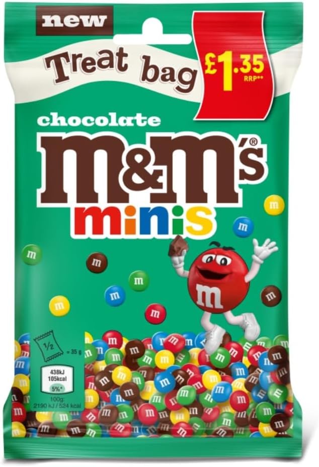 Treat Bag M&M's Minis Bites Milk Chocolate - 70g