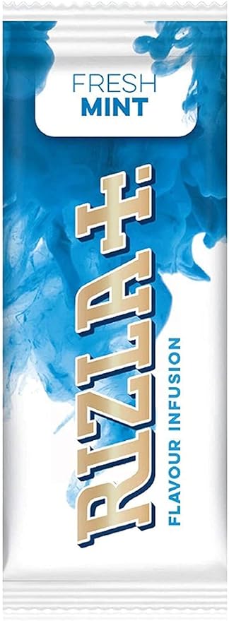 Rizla Fresh Mint Flavour Cards Infusions - 25 Packs/Cards