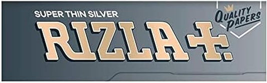 Rizla Regular Silver Rolling Paper Full Box Of 100 Booklets