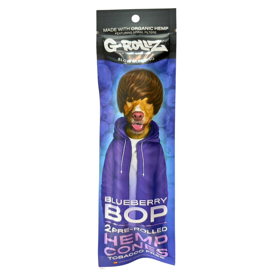 G-Rollz Blueberry Bop Flavoured Hemp Cones