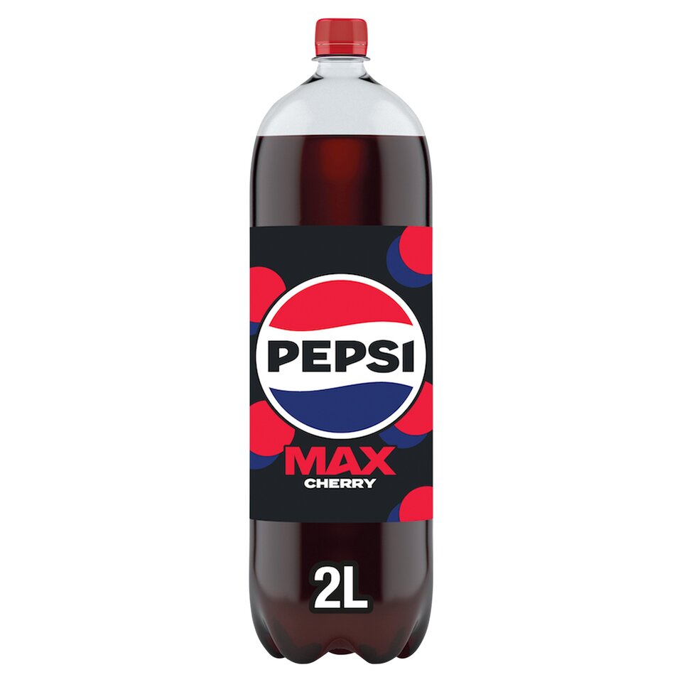 Pepsi Max Cherry No Sugar Cola Bottle 2L