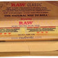 Rolling Paper Raw Connoisseur King Size Slim Plus Tips 24 Pieces