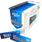 RIZLA REGULAR BLUE - FULL BOX OF 100 BOOKLETS - NEW UK PACKAGING