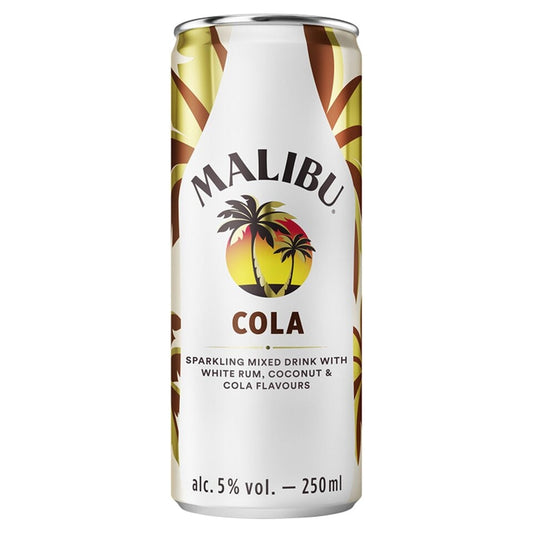 Malibu Cola Ready to Drink 250ml