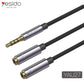 AUX Audio Cable 3.5mm Male Jack To Female Port Earphone Splitter