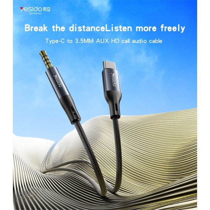 Type-C to 3.5MM AUX HD Call Audio Cable