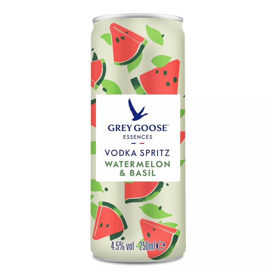 Grey Goose Essences Watermelon & Basil Vodka Spritz 250Ml