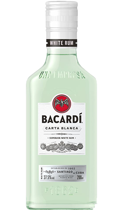 Bacardi Carta Blanca Rum 20cl