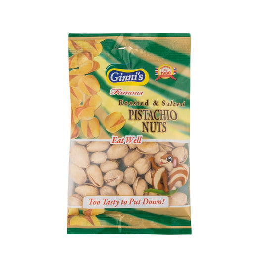 Ginni's Roasted & Salted Pistachio Nuts