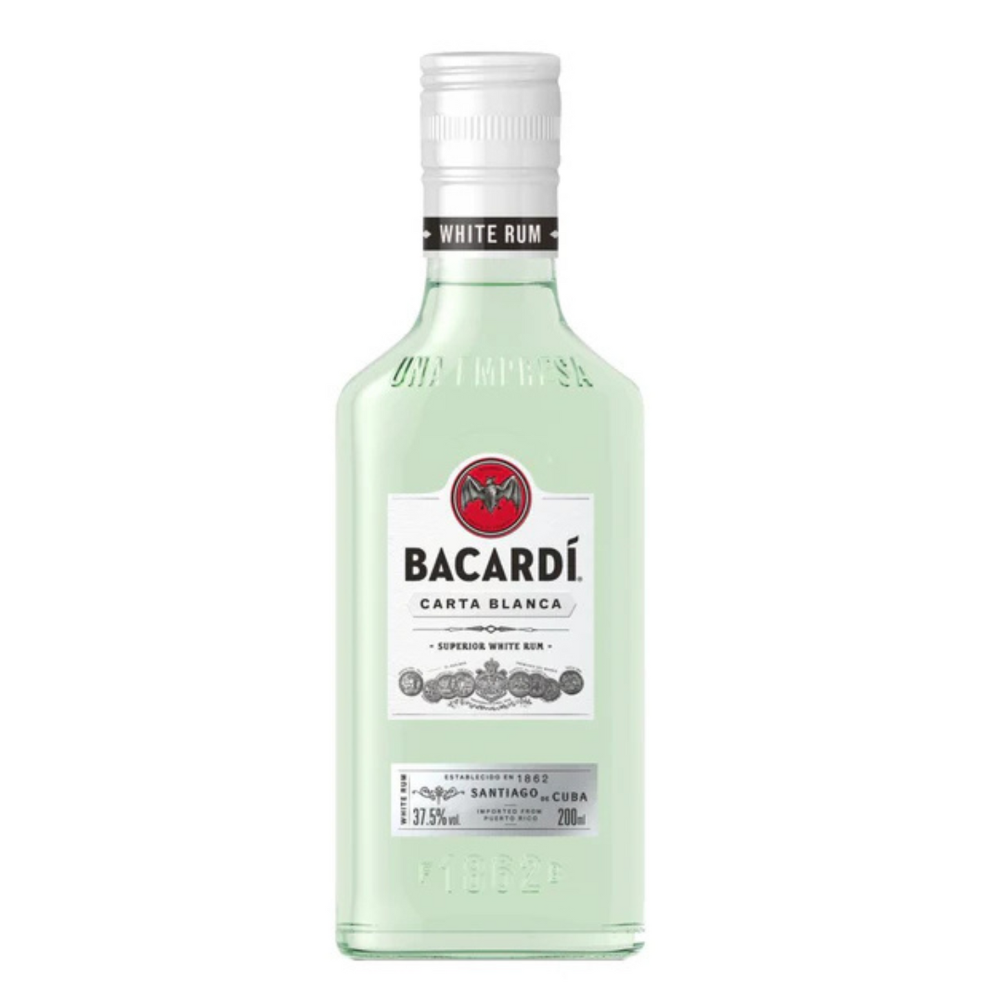 Bacardi Carta Blanca Rum 20cl