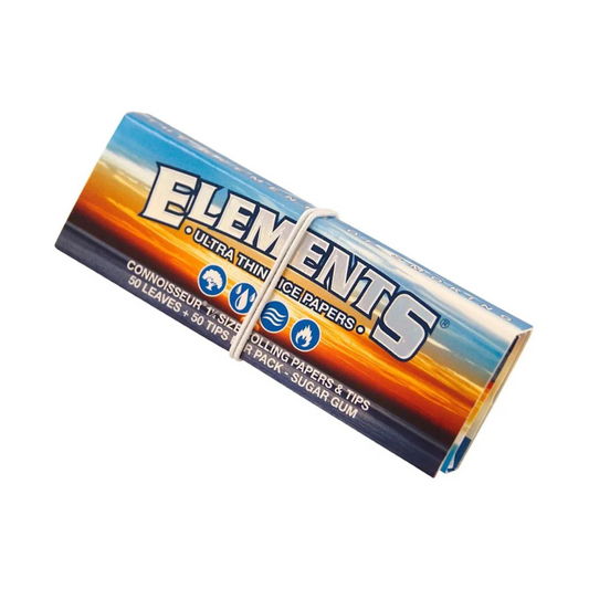 Elements Connoisseur King Size Rolling Papers & Tips