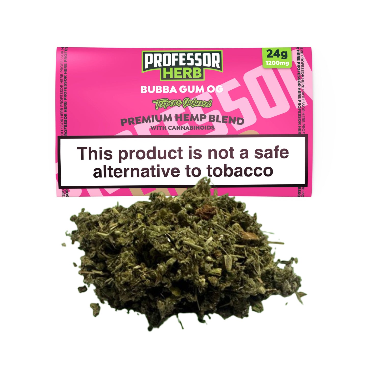 Professor Herb Premium Hemp Blend (24g) - Bubba Gum OG