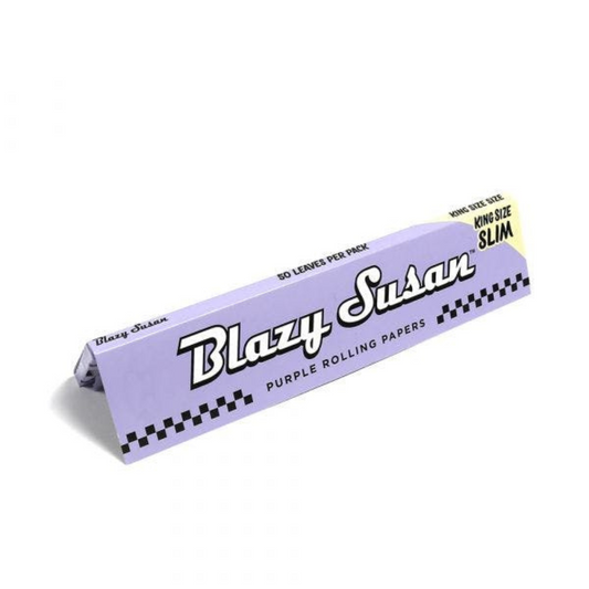 Blazy Susan King Size Slim Purple Rolling Papers