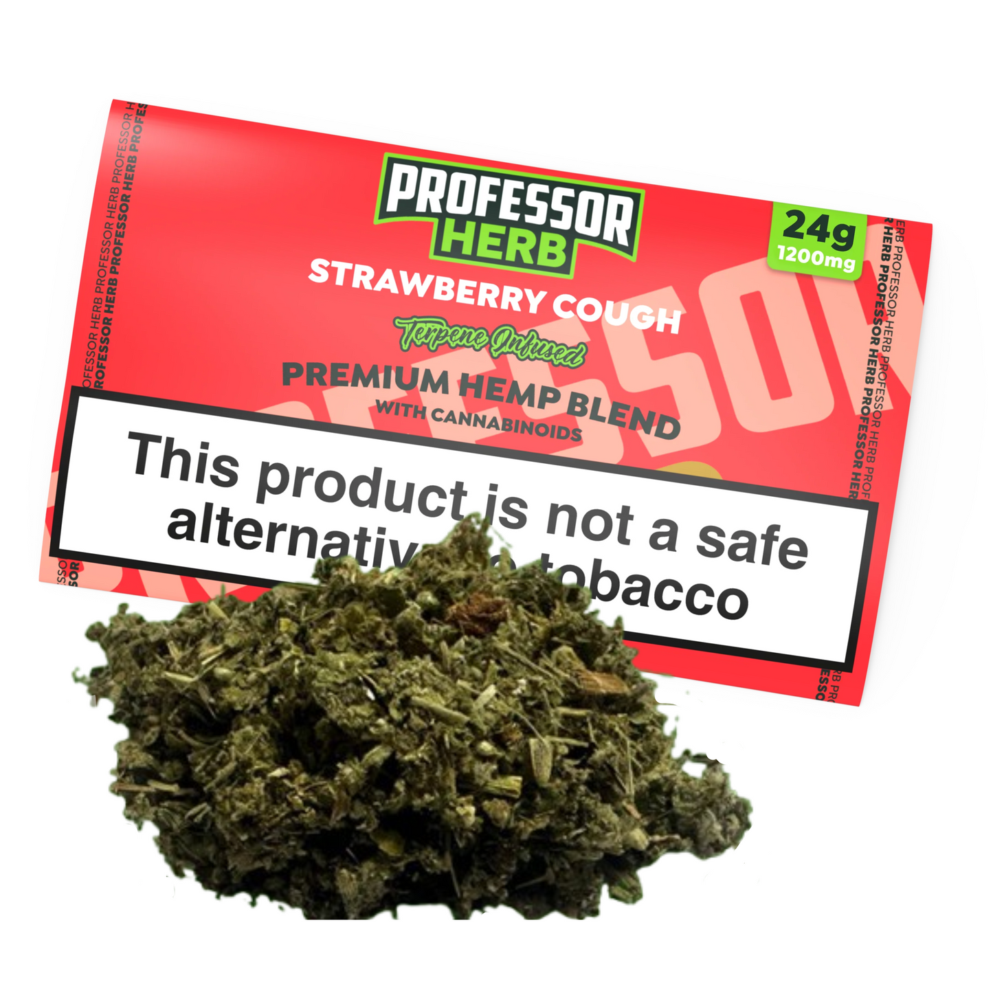 Professor Herb Premium Hemp Blend (24g) - Strawberry Cough