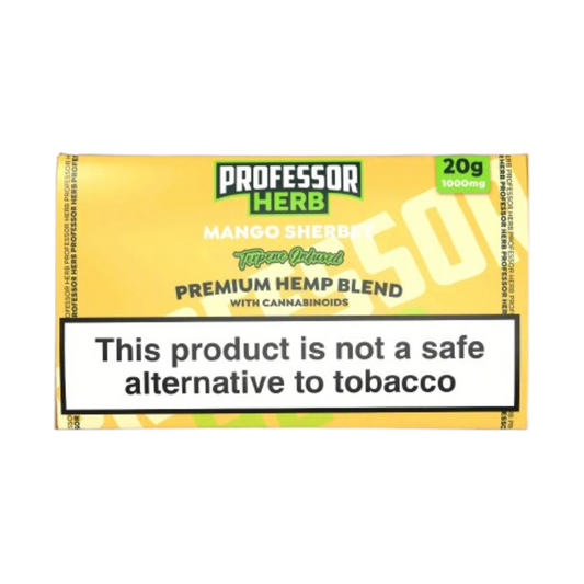 Professor Herb Premium Hemp Blend (24g) - Mango Sherbet