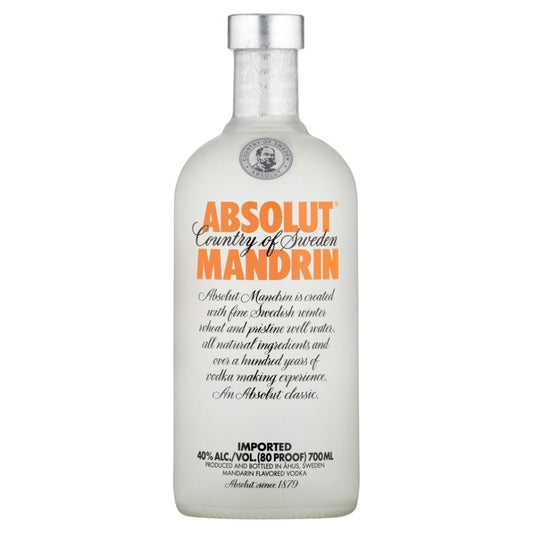 Absolut Mandrin Vodka 70cl