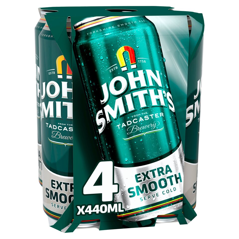 JOHN SMITHS EXTRA SMOOTH 4X440ML CANS