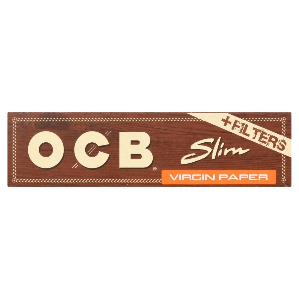 Ocb Virgin Paper Slim & Filters Unbleached