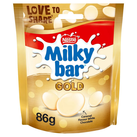 Milkybar Gold Caramel Flavour White Chocolate