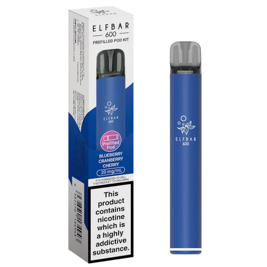 Elfbar 600 Prefilled Pod Kit-Blueberry Cranberry Cherry