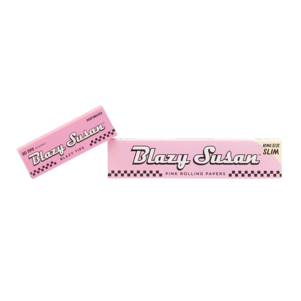 Blazy Susan King Size Pink Papers & Tips Bundle