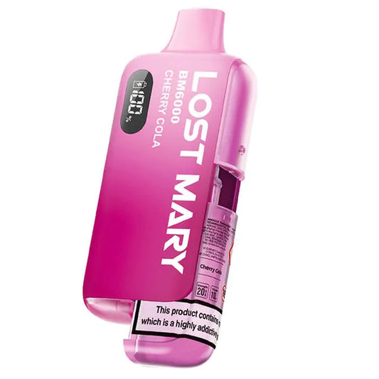 Lost Mary BM6000 Refillable Vape Kit-Cherry Cola