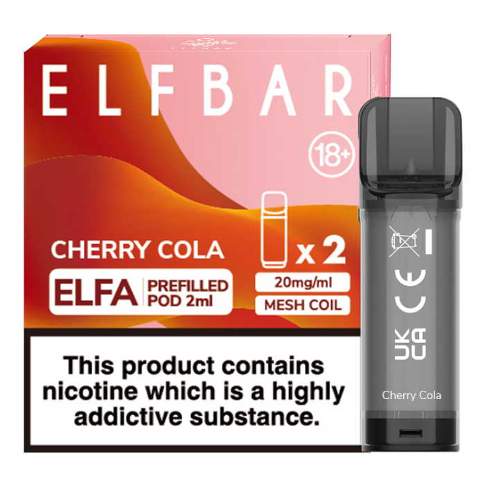 ELFBAR Elfa Pre-Filled Pod - 2ml - 20mg (2 Pack)