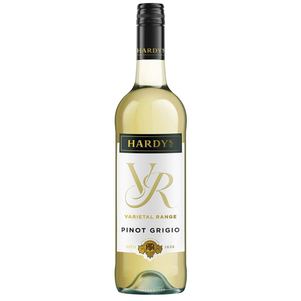 Hardys VR Pinot Grigio White Wine 75cl