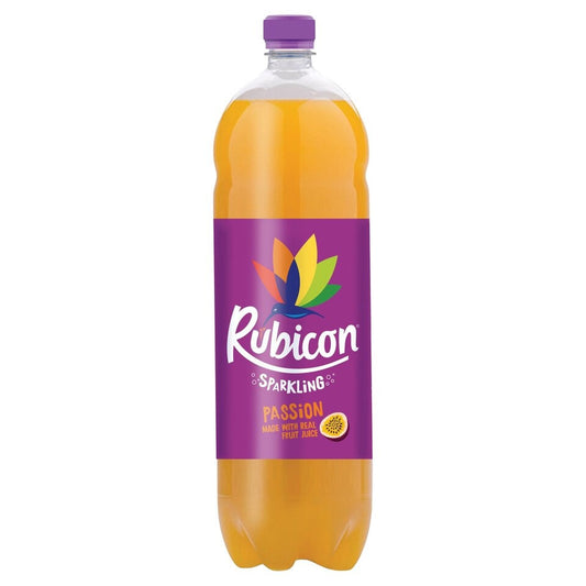 Rubicon Sparkling Passion Fruit Juice Drink 2 Litre