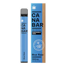 Blue Razz CANABAR™ Disposable CBD Vape Device 500mg CBD + CBG